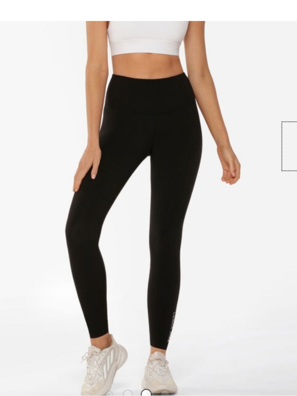 Lorna Jane Black High-Waist Active Leggings